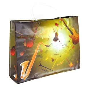 Bolsas de Compra Grandes / Bolsas de Regalo - Diseño Música (12 ud.)