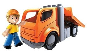MEGABLOKS BLOK TOWN Camión de Remolque - 356