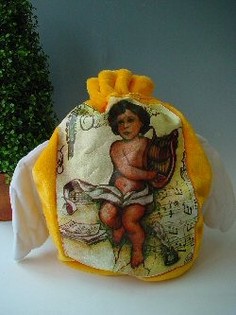 Bolsa de Regalo Grande con Alas de Ángel (2 uds.)