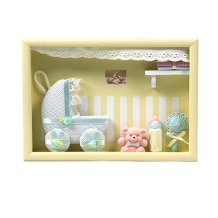 Decoración de pared en 3D para habitación infantil - Modelo 1 (6 uds.)
