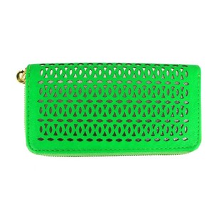 Monedero Estilo Ibiza Verde Ne&oacute;n (1 ud.)
