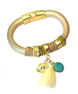 Pulsera Estilo Ibiza Taupe (1 ud.)