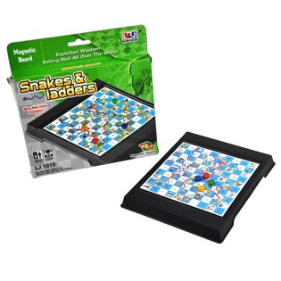 Juego de Viaje Magnético de Serpientes y Escaleras (6 uds.)