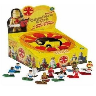 GIOCHI PREZIOSI Figuras de Bloques de Construcción Caballero de Oro (24 uds.)