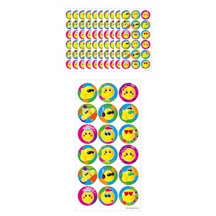 PEGATINAS DIVERTIDAS – SMILEY 18 PEGATINAS POR HOJA (10 ud.)