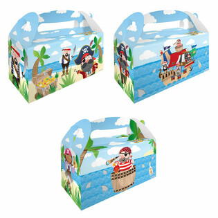 Caja de Menú Pirata – 22.5 x 9.5 x 18 cm (12 uds.)